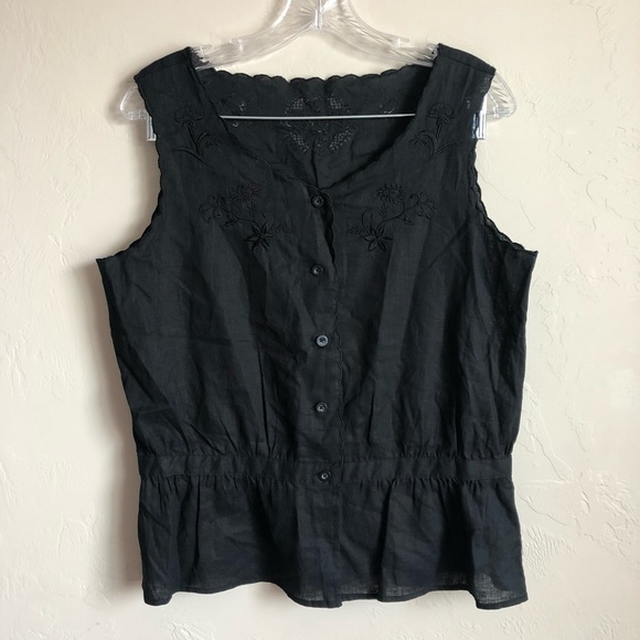 High Sierra Tops - High Sierra Boho Embroidered Blouse